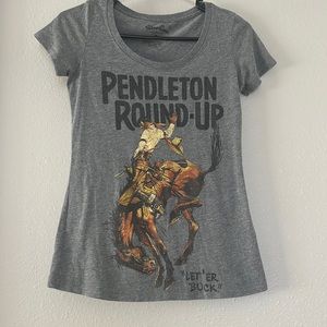 Pendleton Round Up tee size small